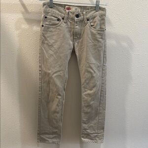 Levi's Beige 511 Slim Fit Pants